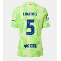 Camisa de Futebol Barcelona Inigo Martinez #5 Equipamento Alternativo 2024-25 Manga Curta